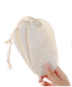 Natural Loofah Bath Sponge - 6" Pure Body Exfoliator