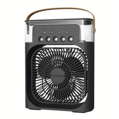 NNETM Portable Humidifier Fan AIr Conditioner Household Small Air Cooler