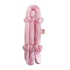 MR 4Pcs Heatless Curling Set – Satin Heatless Hair Curler Rod with Scrunchies