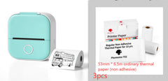 Portable Mini Thermal Label Printer Home Photo Printer Student Wrong Question Printer Bluetooth Mini Label Printer Price Tag