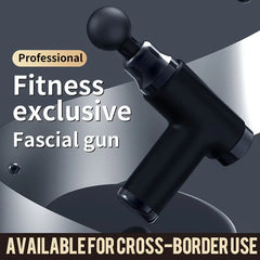 1pc Portable Mini Massage Gun - Deep Tissue Muscle Massager (Black)-4