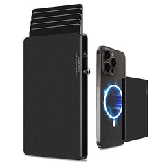 TOYFID All-Aluminum Pop Up Slide Rfid Slim Basic Card personalized wallet for men-0