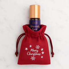 Huile de massage à bille d'aromathérapie pour bas de Noël Secret Santa