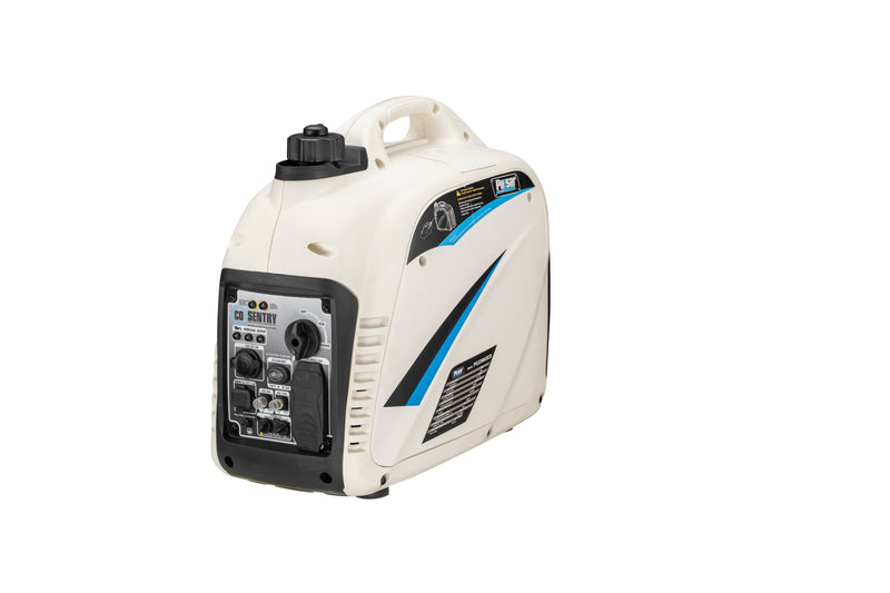 Recoil Start Super Quiet Gasoline Powered Portable Inverter Generator with Advanced CO Shutoff