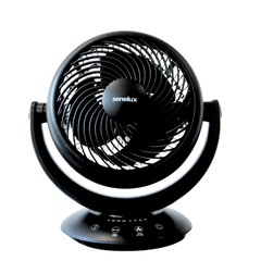 Senelux 8 Inch Cooling Fan with Remote Control, Automatic Oscillation