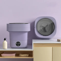 Mini Foldable Washing Machine Portable Mini Socks Underwear Panties Washing Machine Big Capacity 3 Models with Spinning Dry Gadgets
