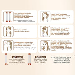 Magic Styler 5 in 1 Hair Styler, Air Styler Set with Curl Straighten, Volumise, Smooth and Drying for Styling, Magic Hair Styler Air Styler for All Hair Type/Length