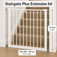 FYLO Baby Safety Stair Gate Pressure Fit Extra Wide
