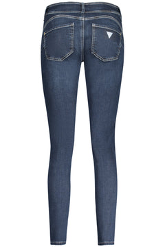 GUESS JEANS WOMEN'S DENIM JEANS BLUE