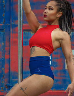 Halter Neck Sports Bra – Lisette-5