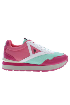 US POLO ASSN. WOMEN'S PINK SPORTS FOOTWEAR
